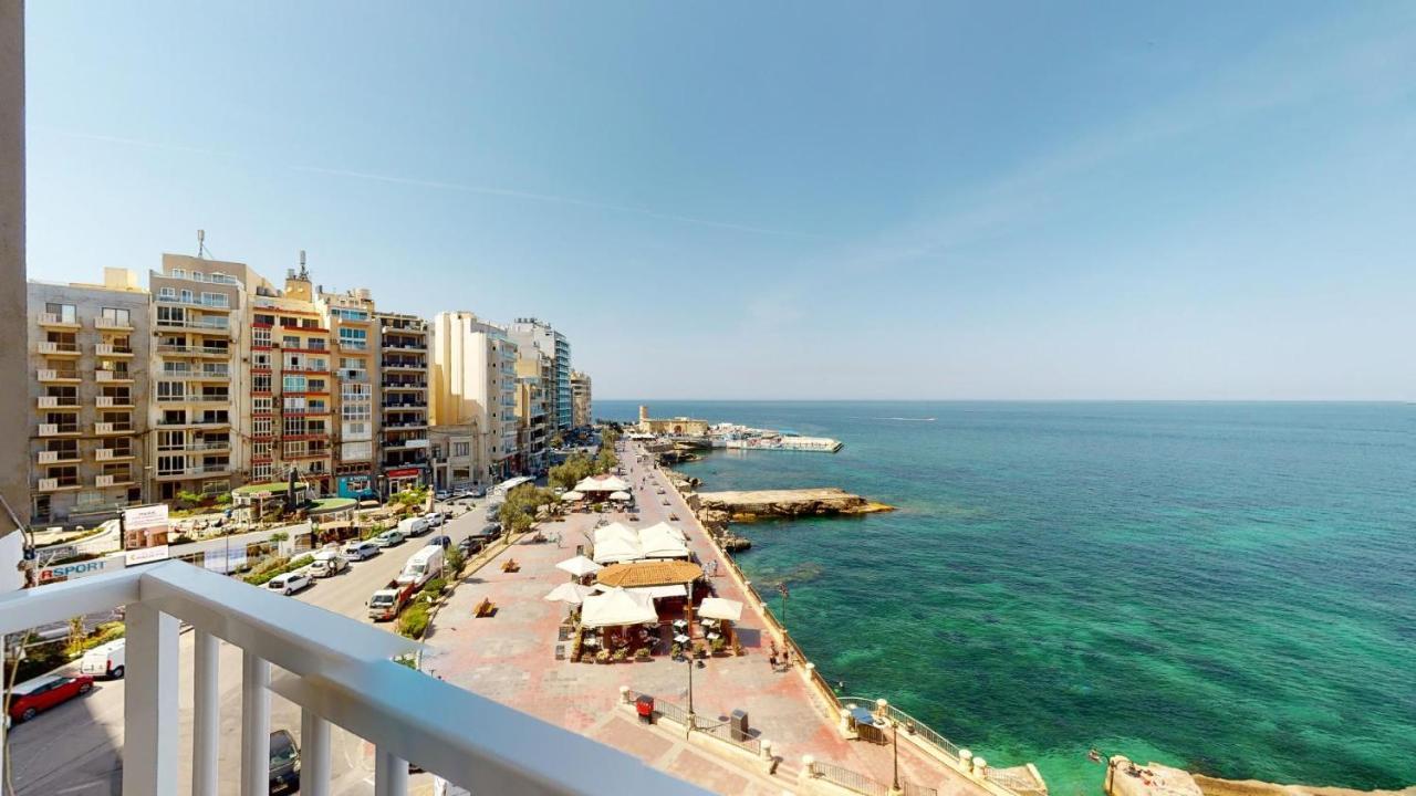 6Th Floor Seafront Apartment With Open Sea Views Sliema Exterior photo
